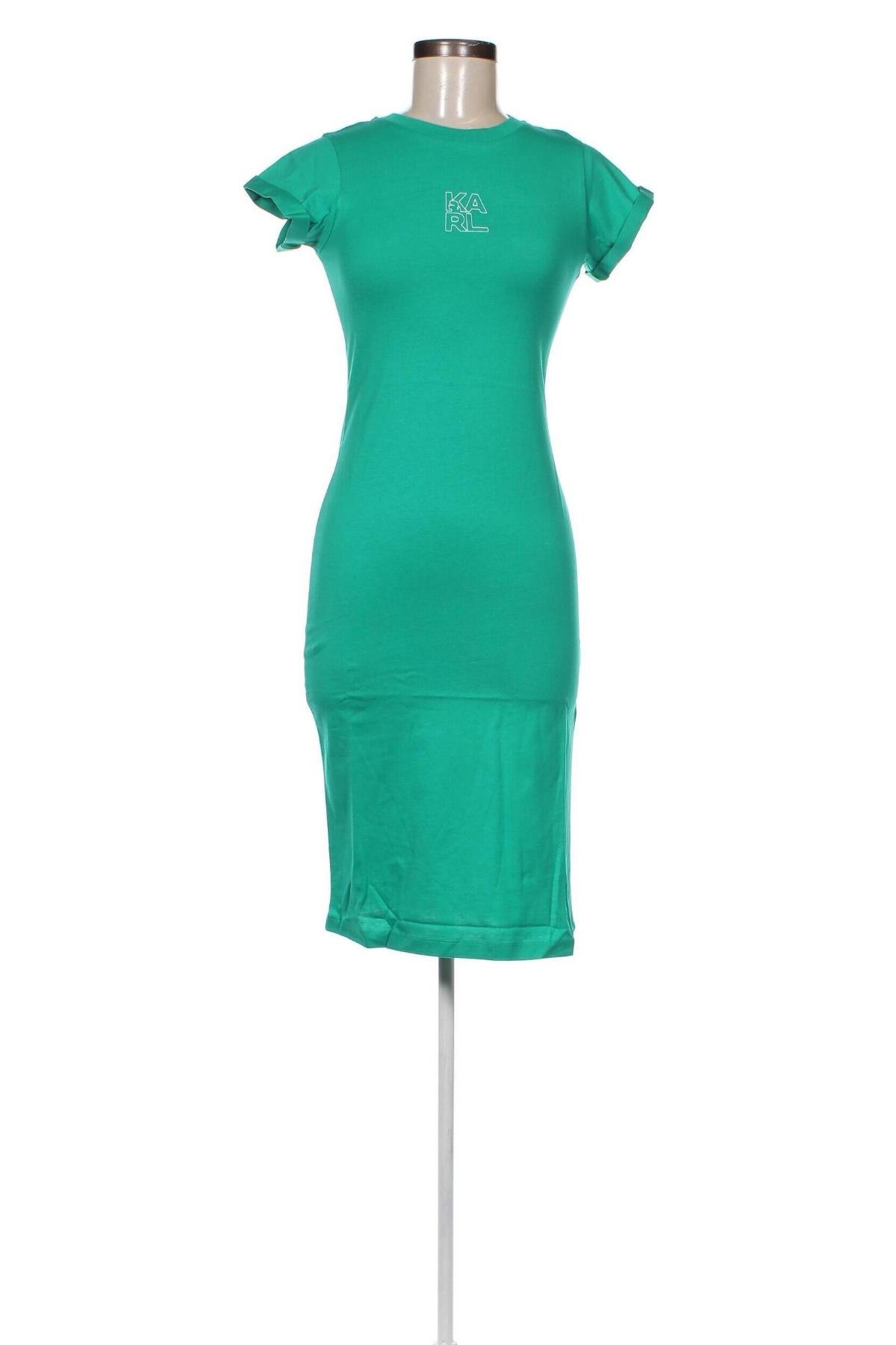 Kleid Karl Lagerfeld, Größe XS, Farbe Grün, Preis € 108,01
