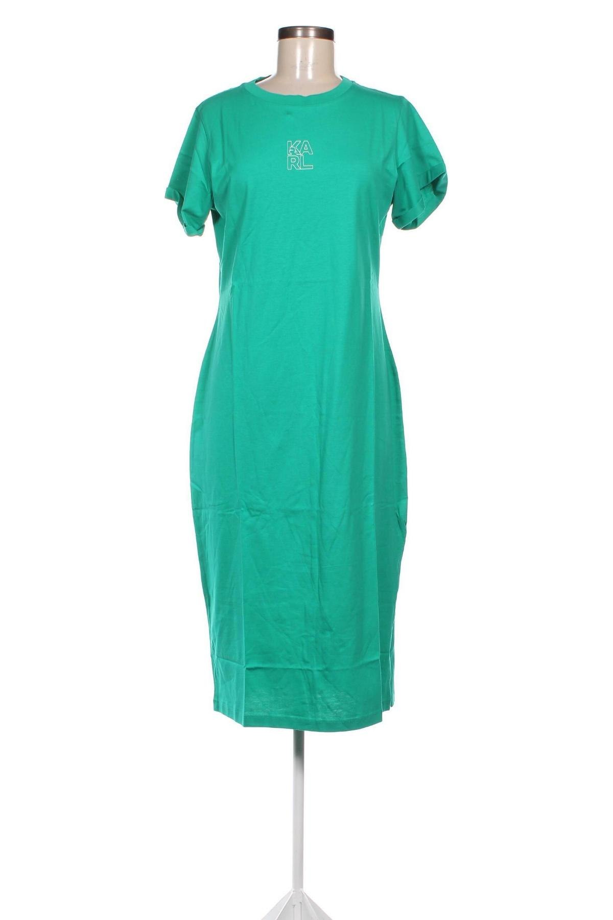 Sukienka Karl Lagerfeld, Rozmiar XL, Kolor Zielony, Cena 558,55 zł