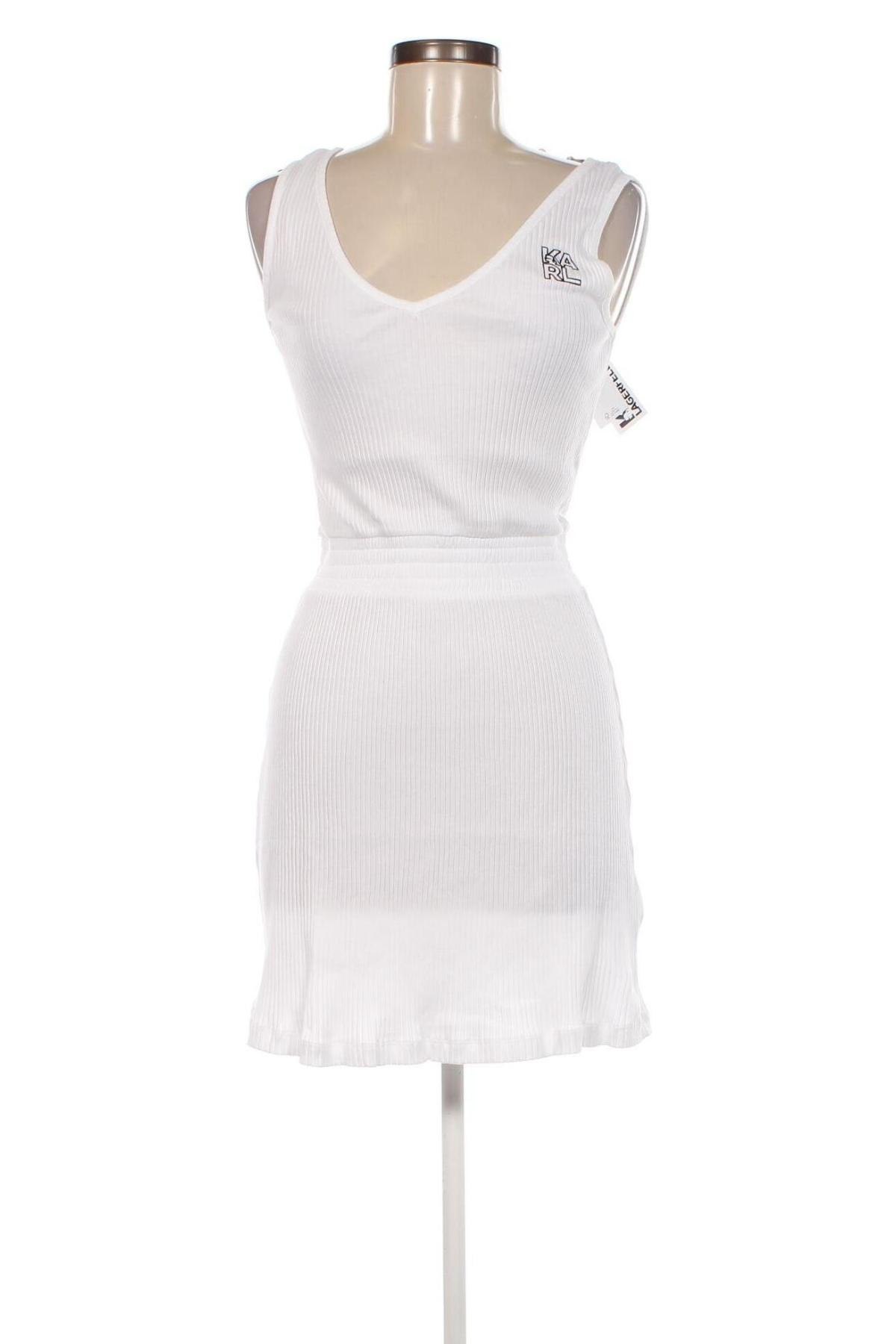 Kleid Karl Lagerfeld, Größe XS, Farbe Weiß, Preis € 102,12