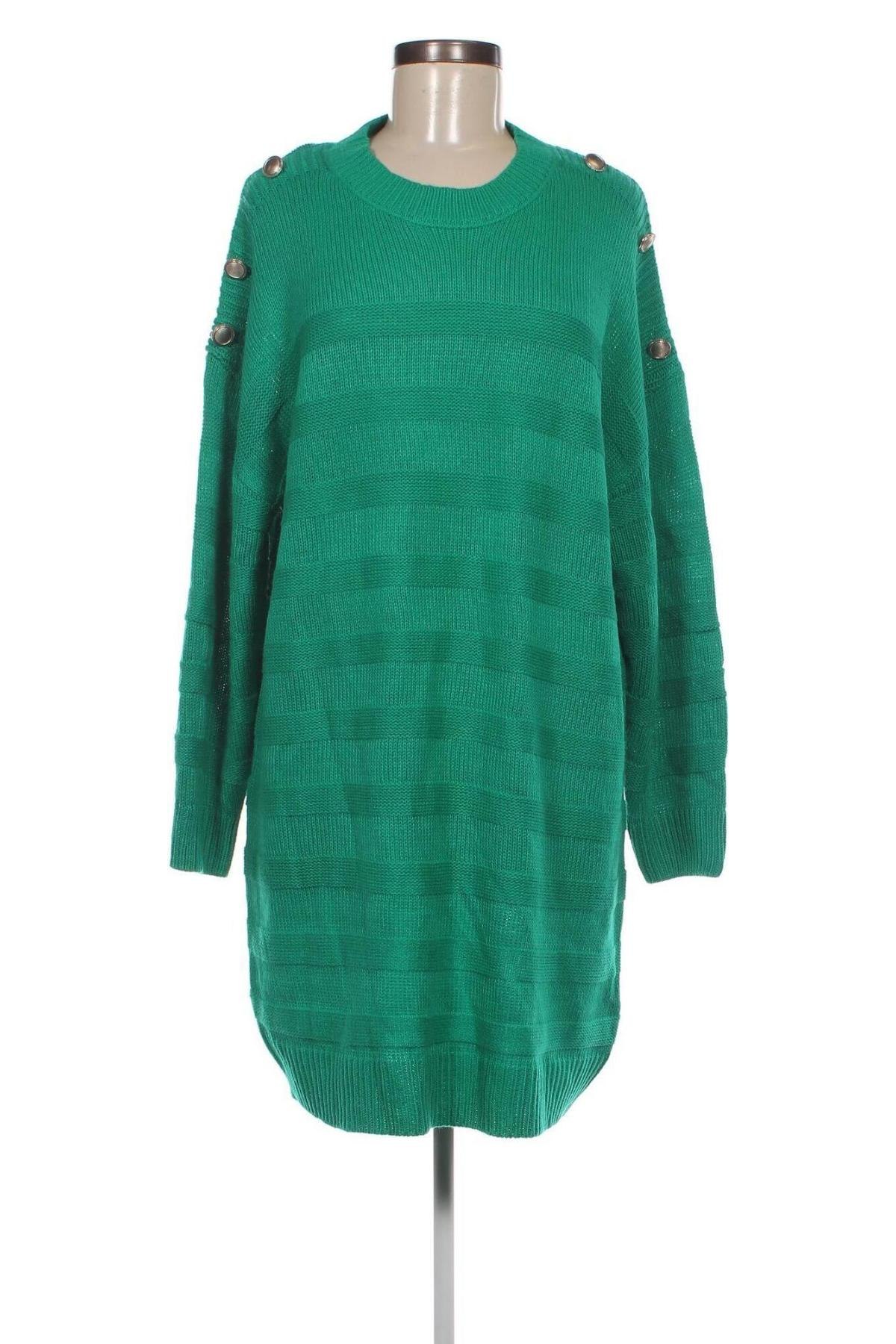 Kleid Laura Torelli, Größe L, Farbe Grün, Preis 12,11 €