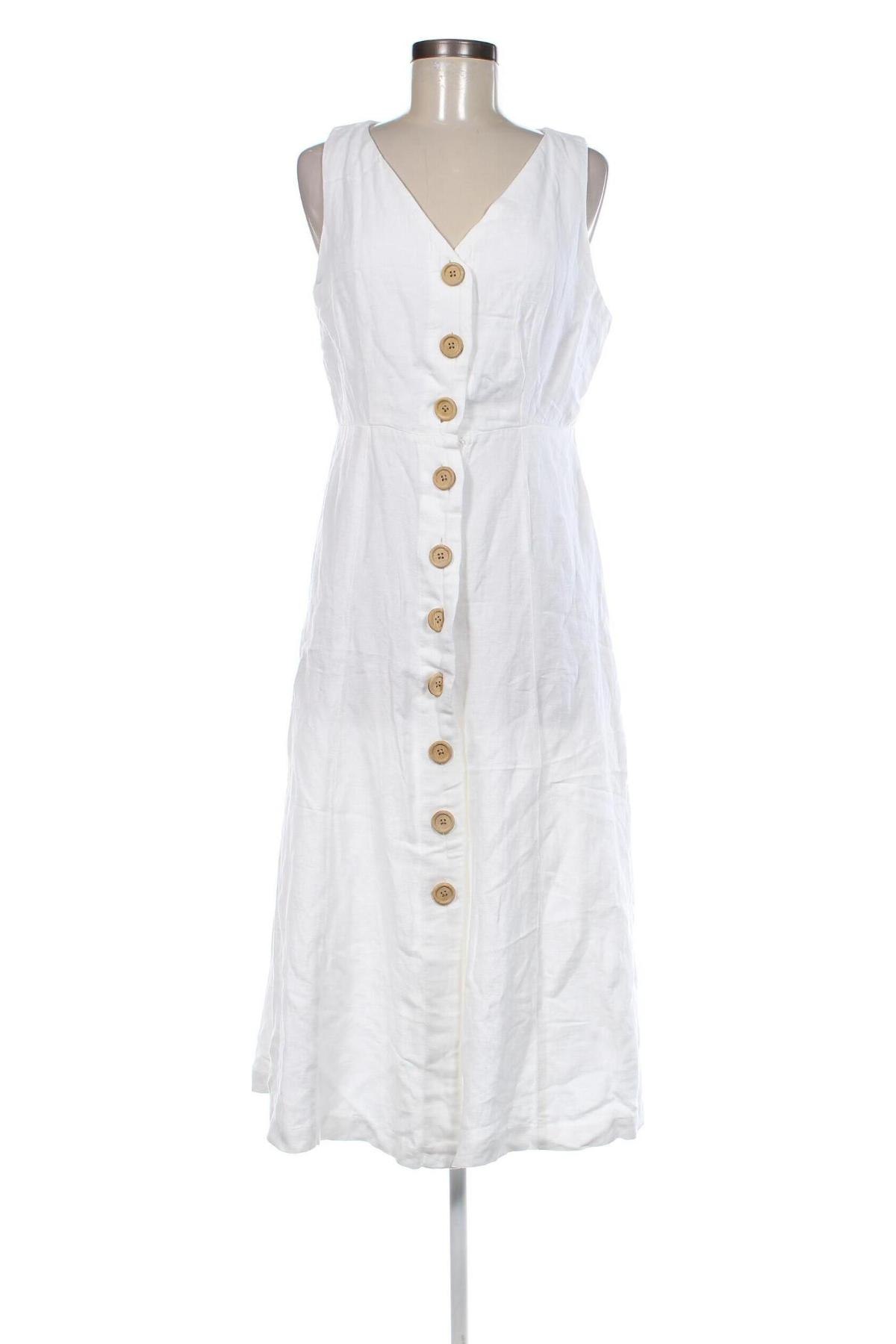 Φόρεμα Mango, Μέγεθος L, Χρώμα Λευκό, Τιμή 47,52 €