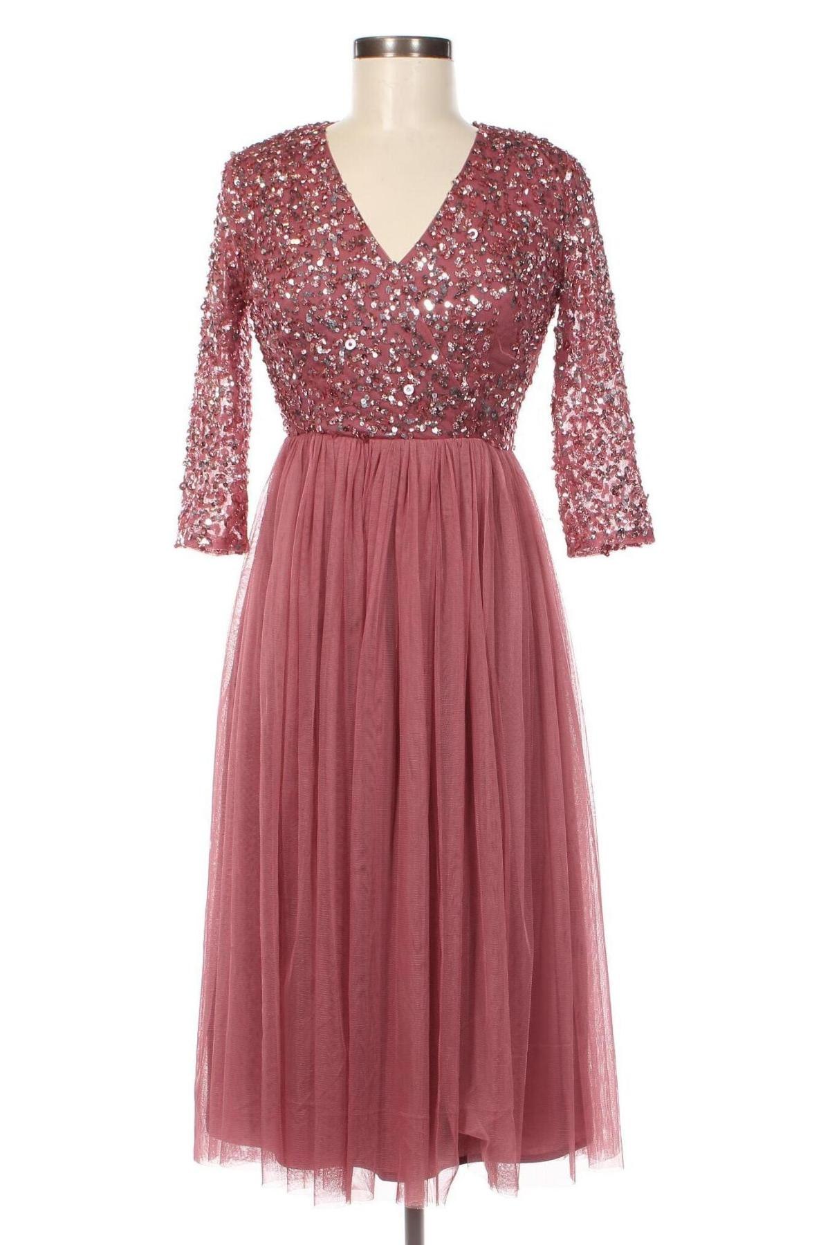 Šaty  Maya Deluxe, Veľkosť XS, Farba Popolavo ružová, Cena  36,08 €