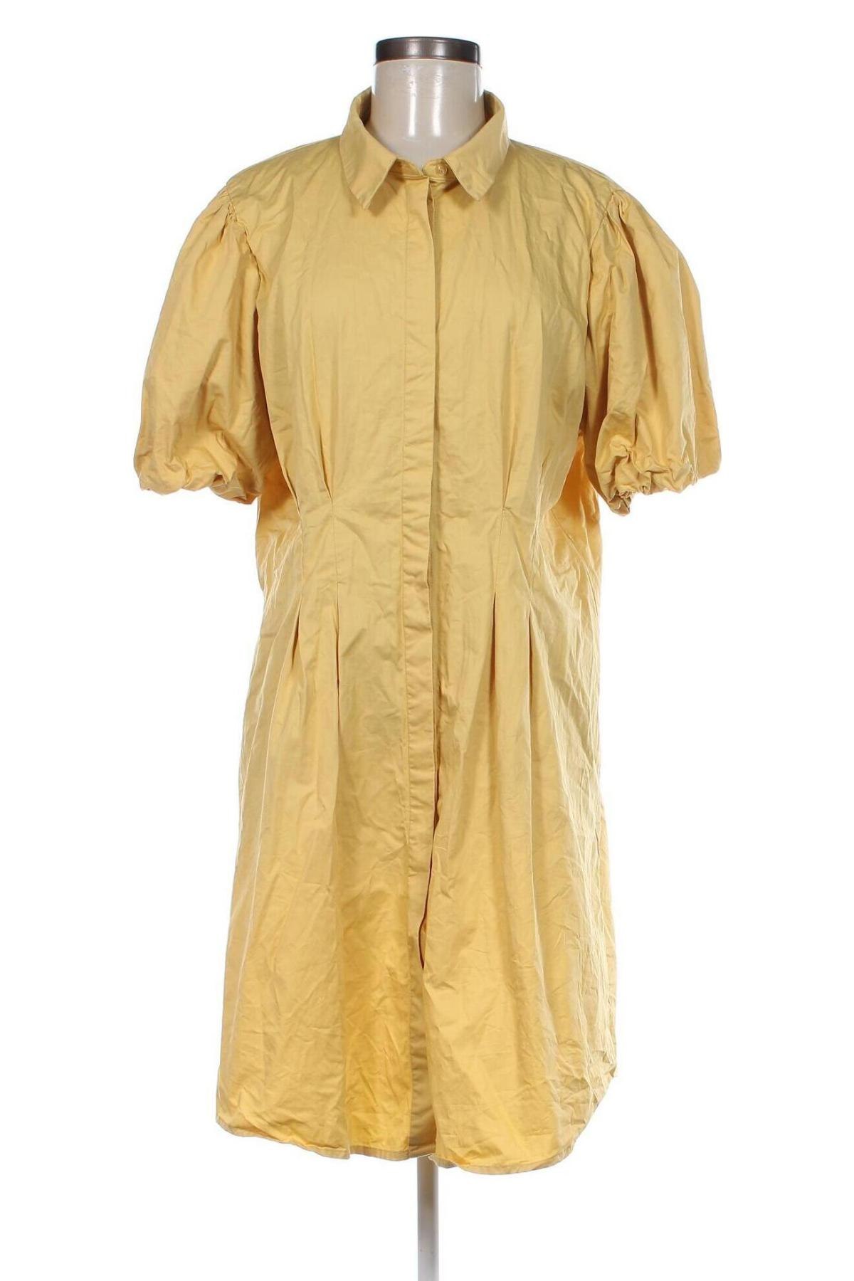 Φόρεμα Minus, Μέγεθος XL, Χρώμα Κίτρινο, Τιμή 41,94 €