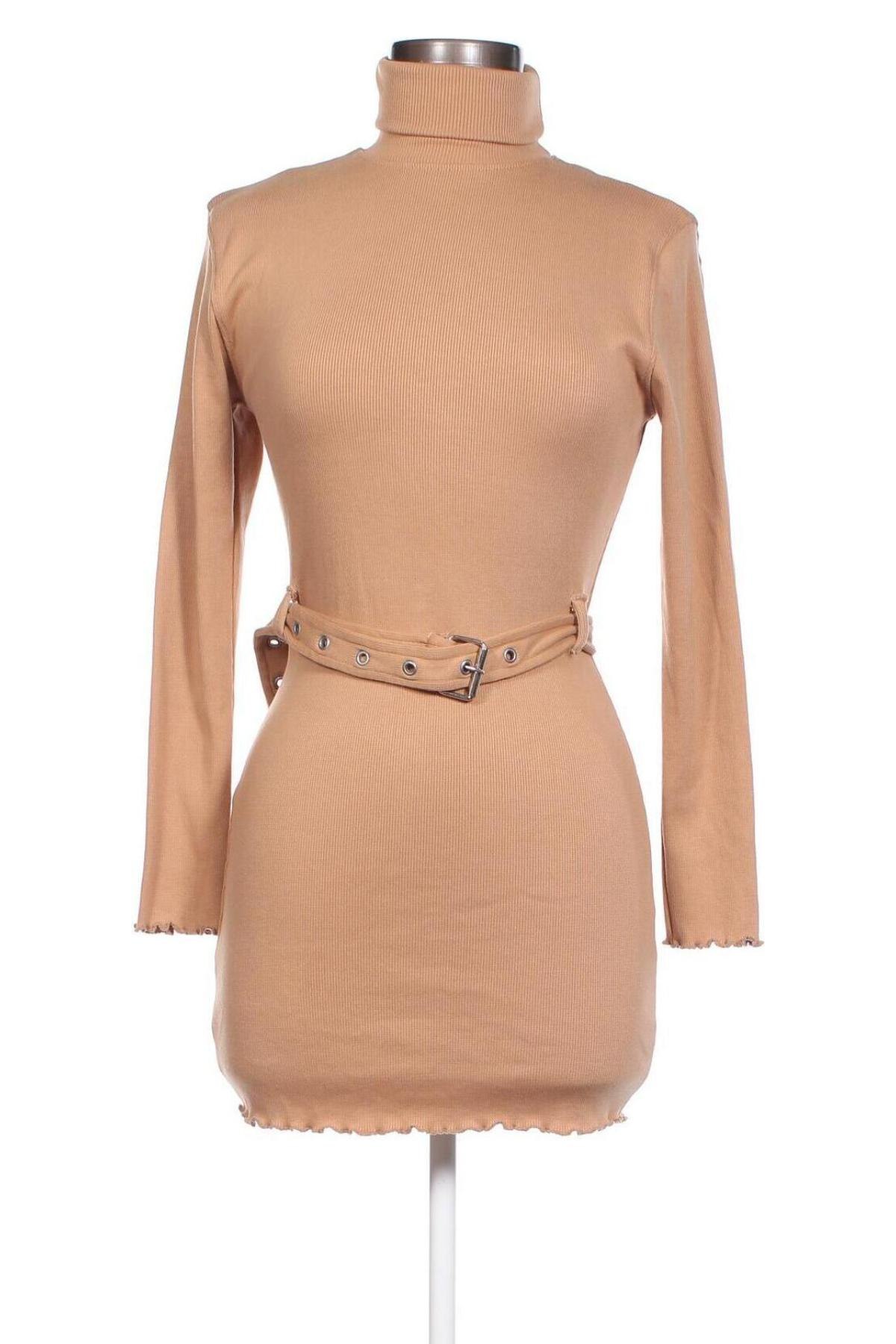 Kleid Missguided, Größe M, Farbe Beige, Preis 11,22 €