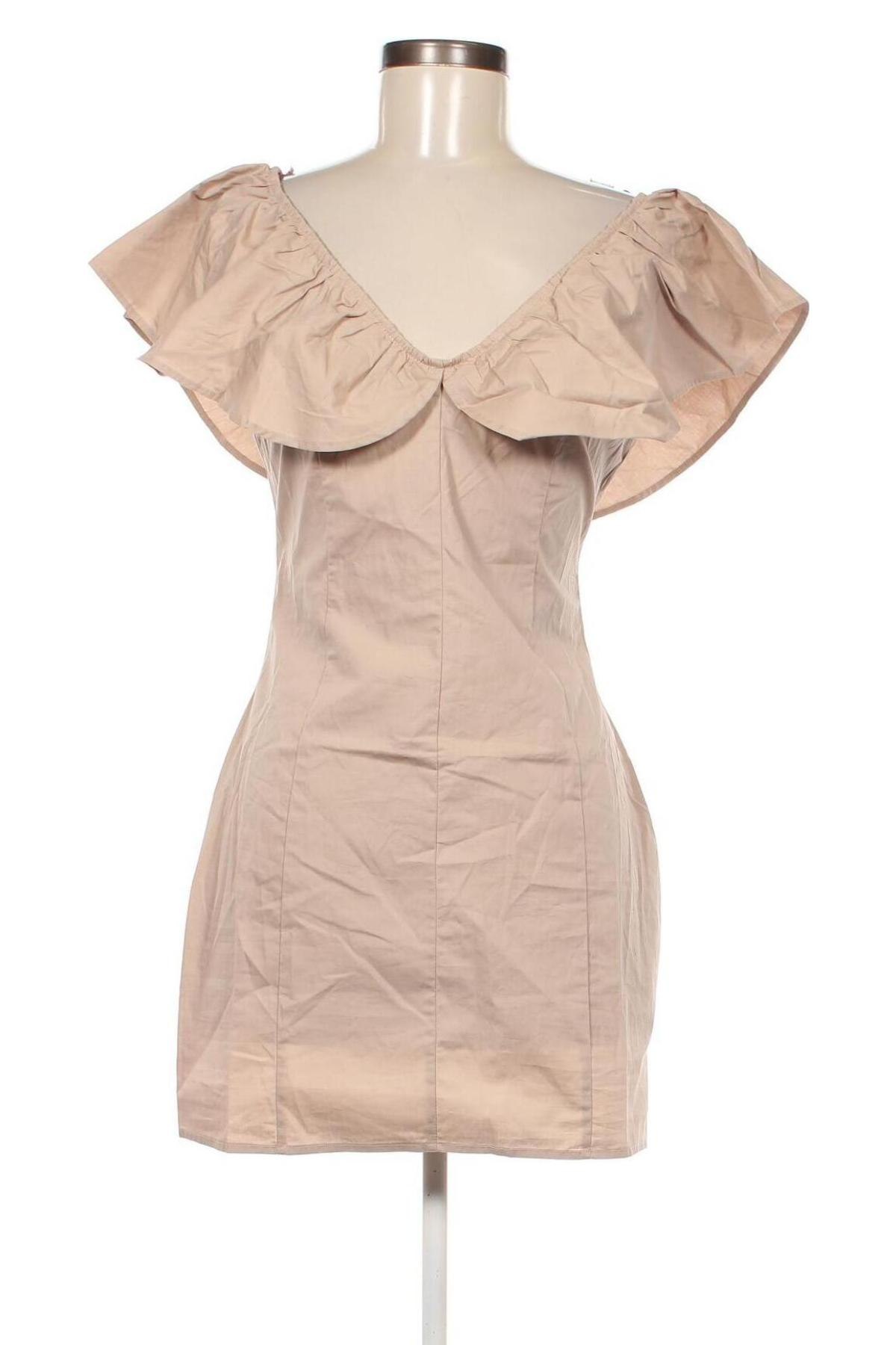 Kleid Missguided, Größe M, Farbe Beige, Preis € 8,49