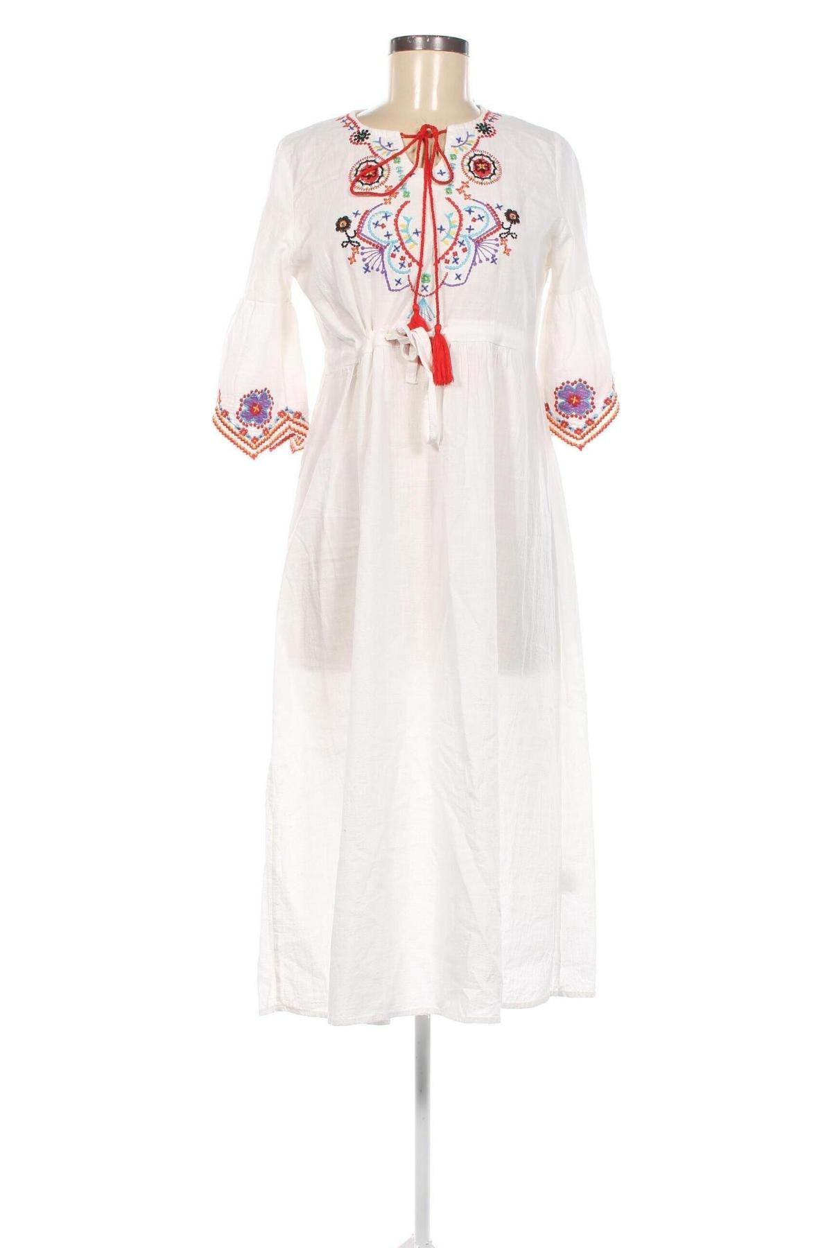 Φόρεμα Mochy, Μέγεθος M, Χρώμα Λευκό, Τιμή 15,00 €