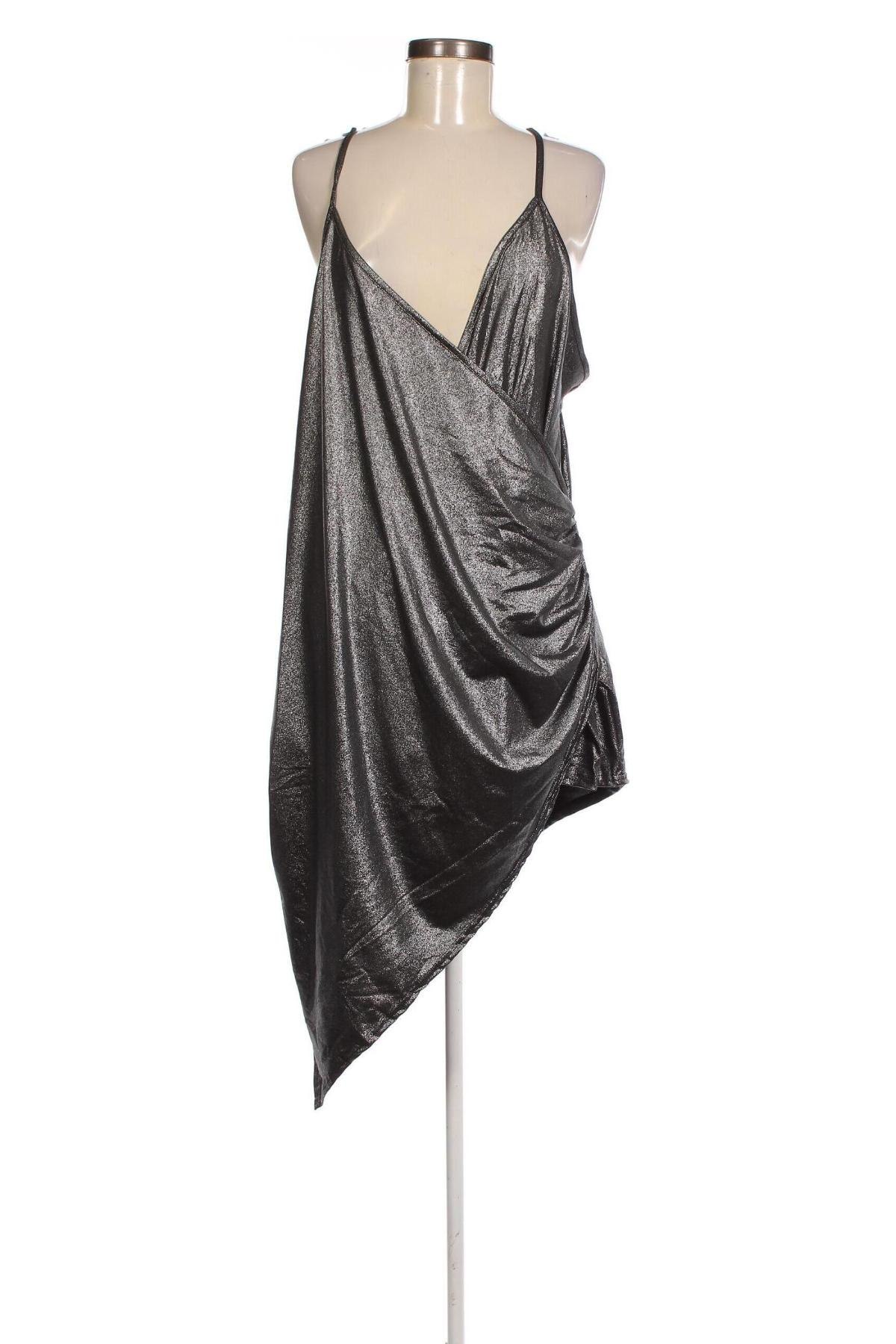 Φόρεμα Nasty Gal, Μέγεθος XXL, Χρώμα Ασημί, Τιμή 54,12 €
