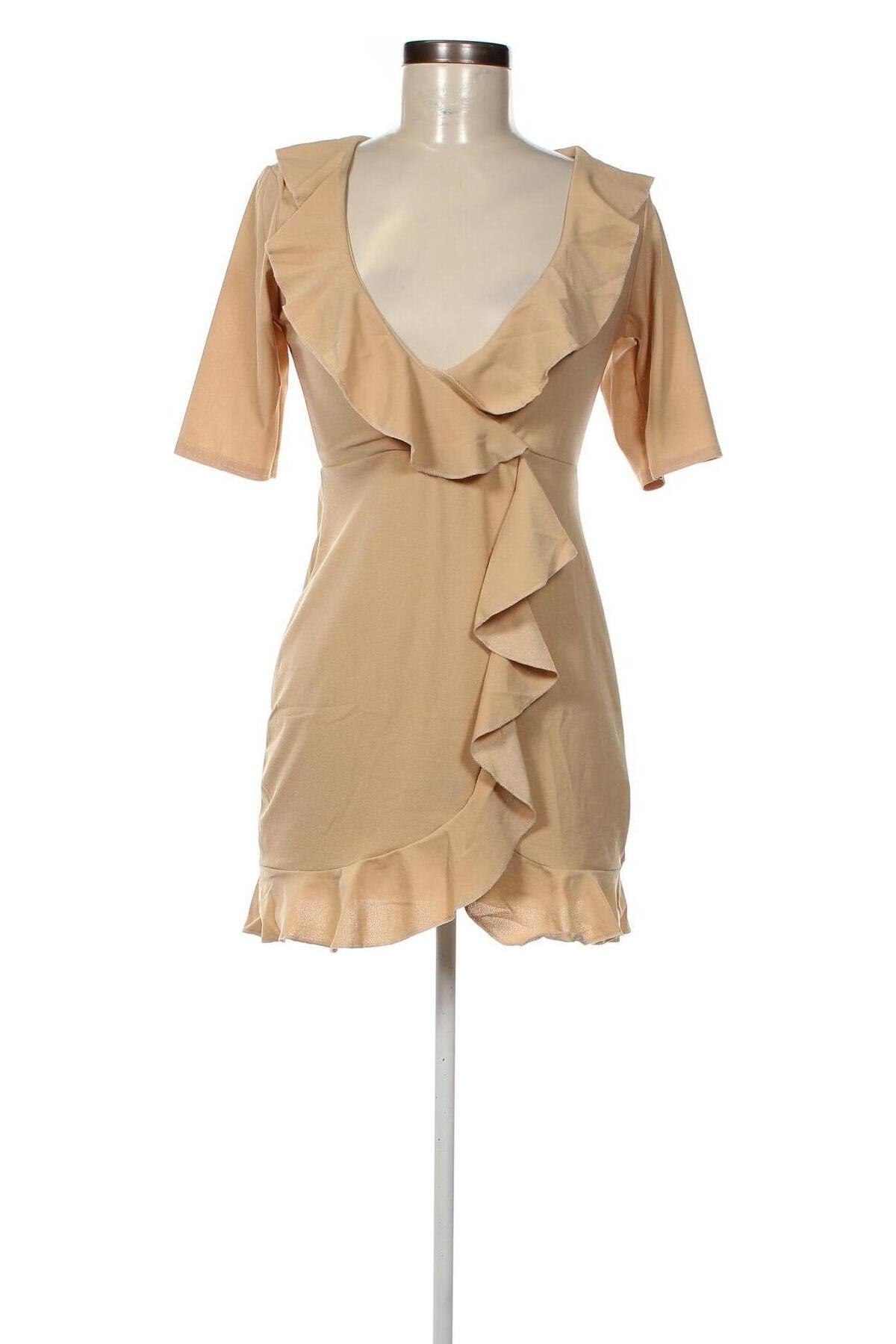 Φόρεμα Pretty Little Thing, Μέγεθος M, Χρώμα  Μπέζ, Τιμή 10,20 €