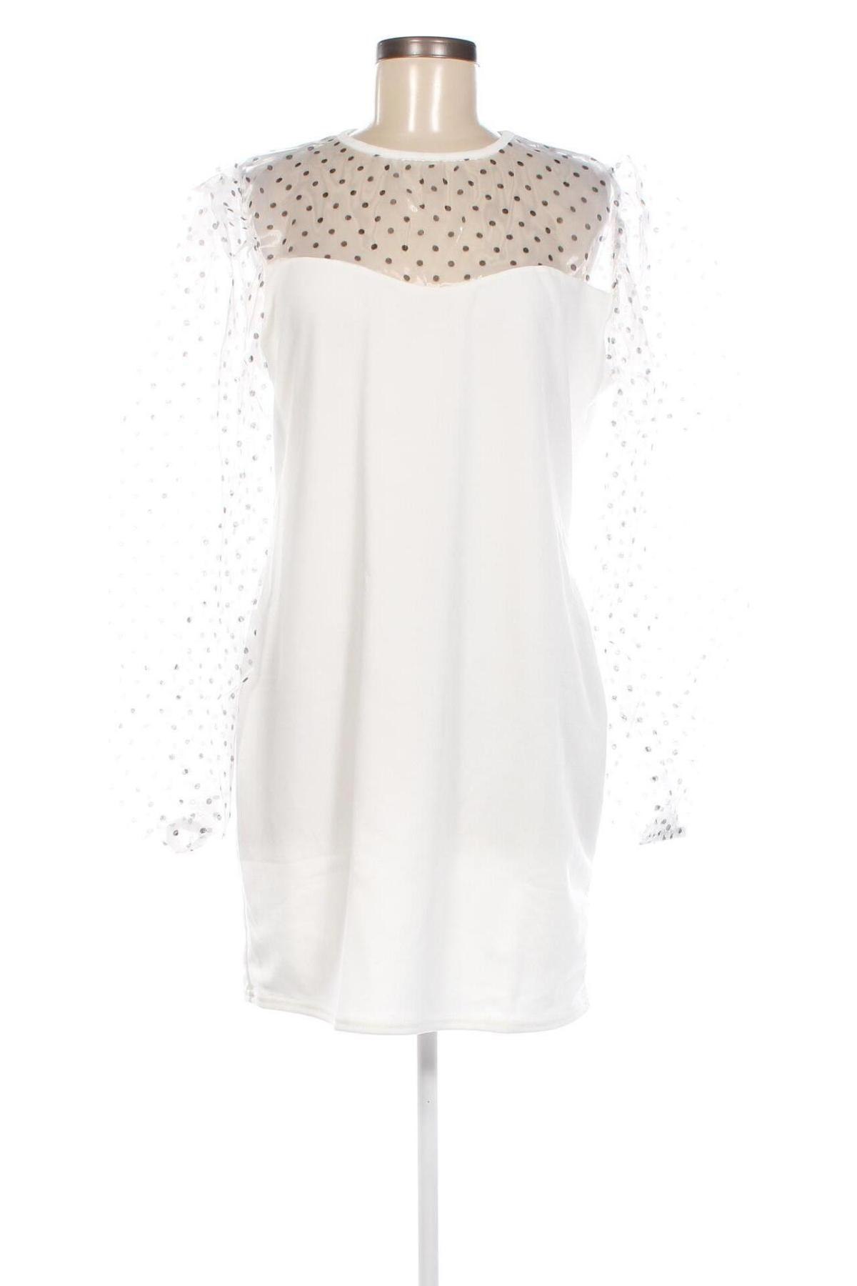 Kleid Pretty Little Thing, Größe XXL, Farbe Weiß, Preis 17,78 €