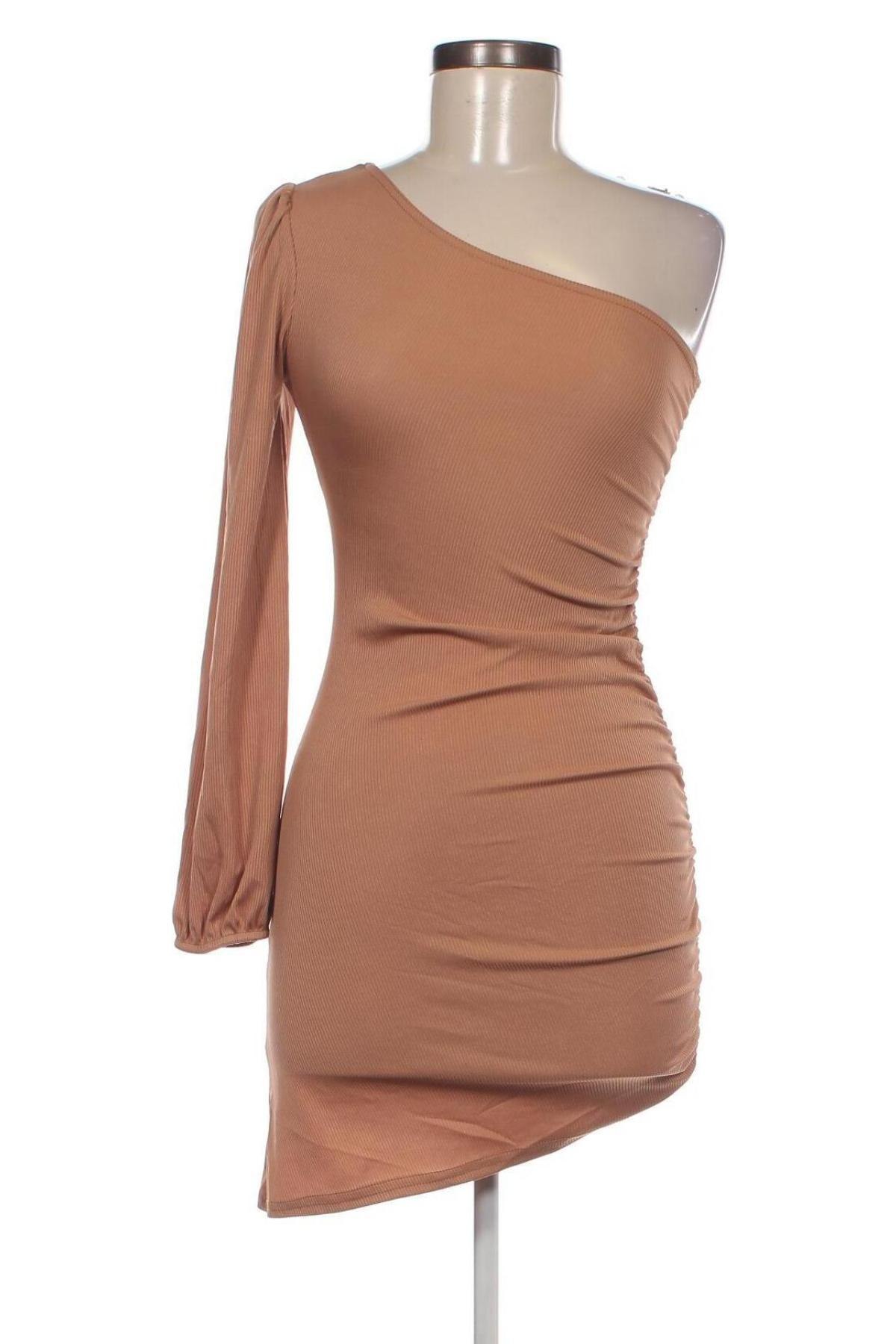 Kleid Pretty Little Thing, Größe M, Farbe Beige, Preis € 4,99