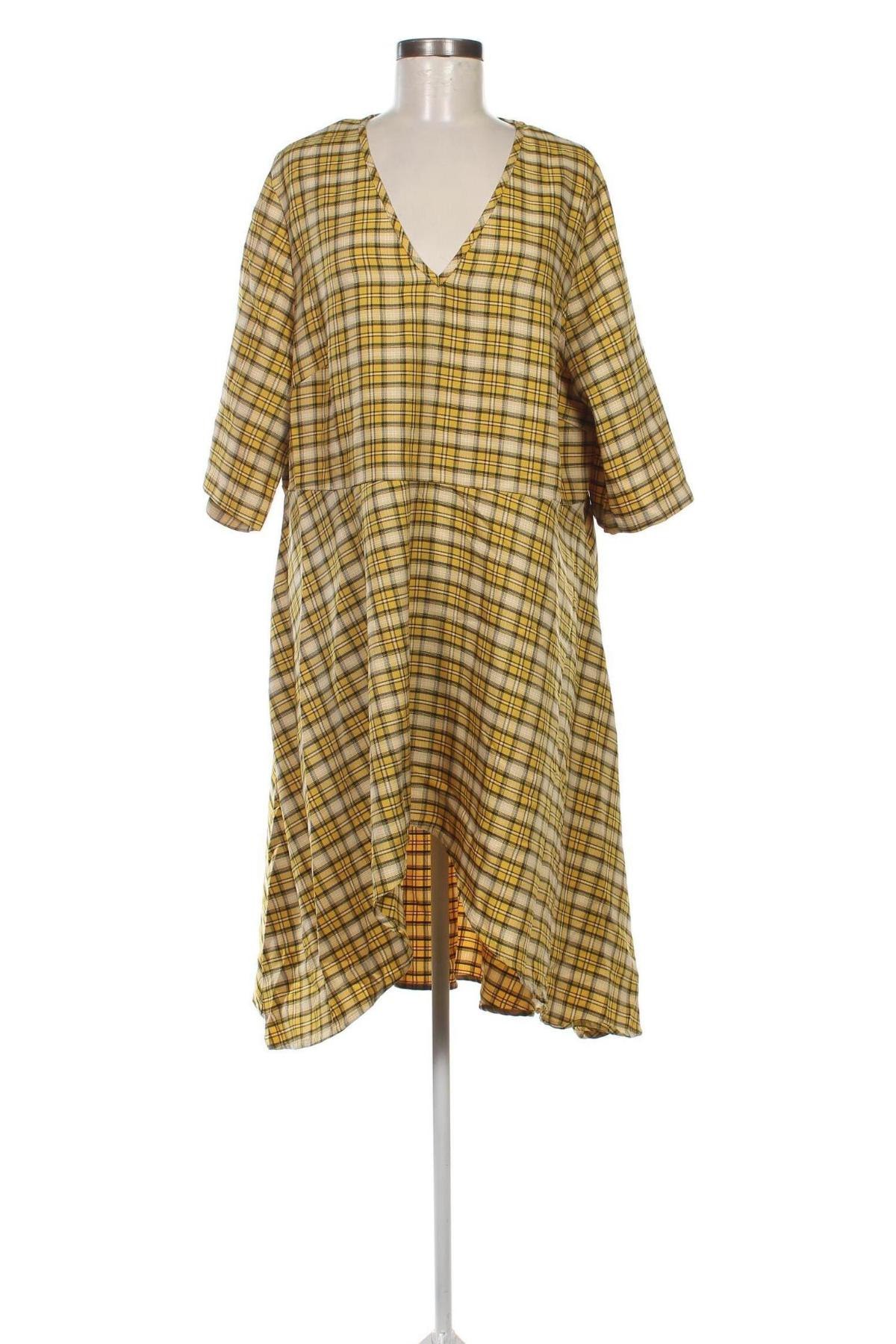 Kleid SHEIN, Größe 4XL, Farbe Gelb, Preis € 20,18