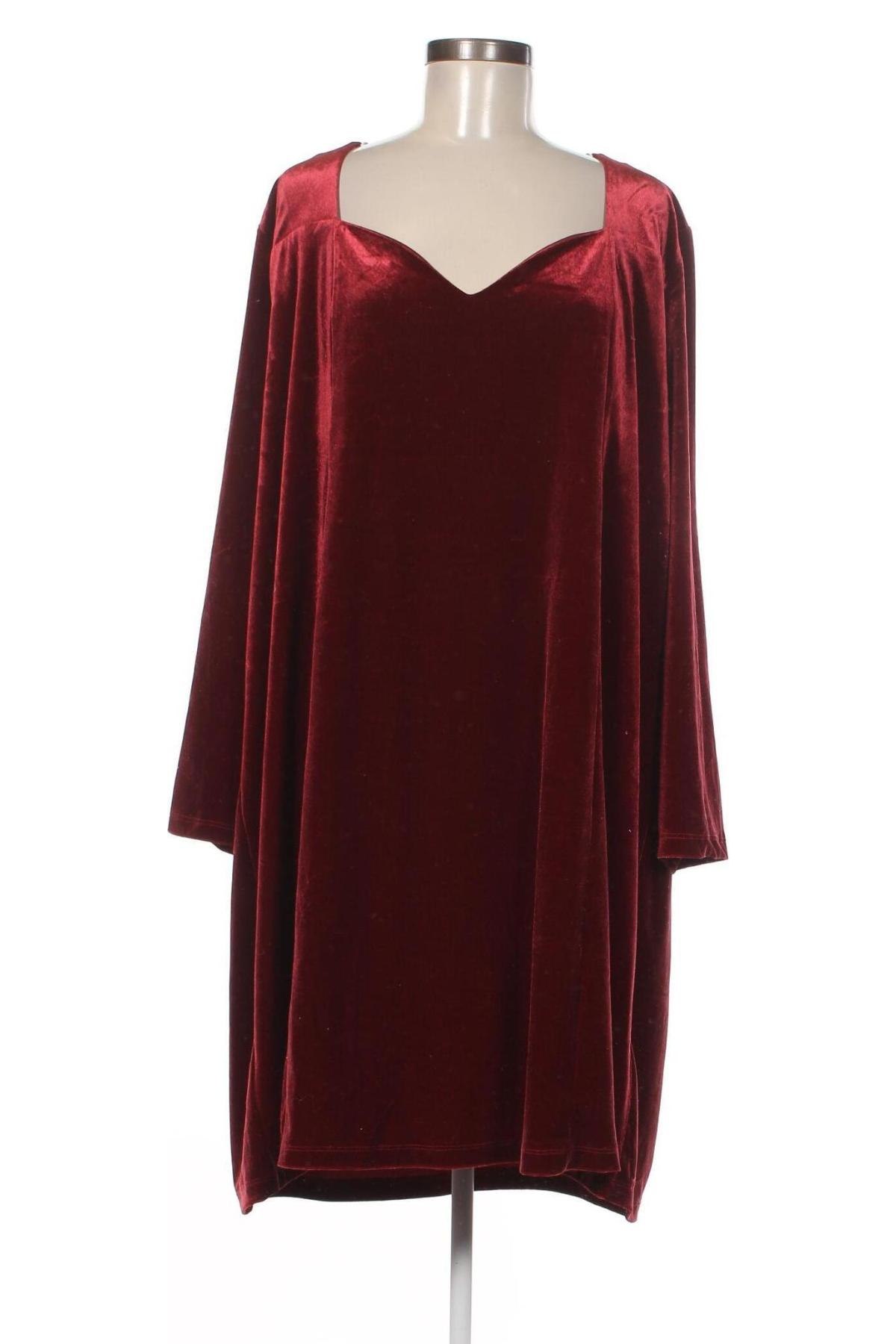 Φόρεμα Sara Lindholm, Μέγεθος XXL, Χρώμα Κόκκινο, Τιμή 16,33 €