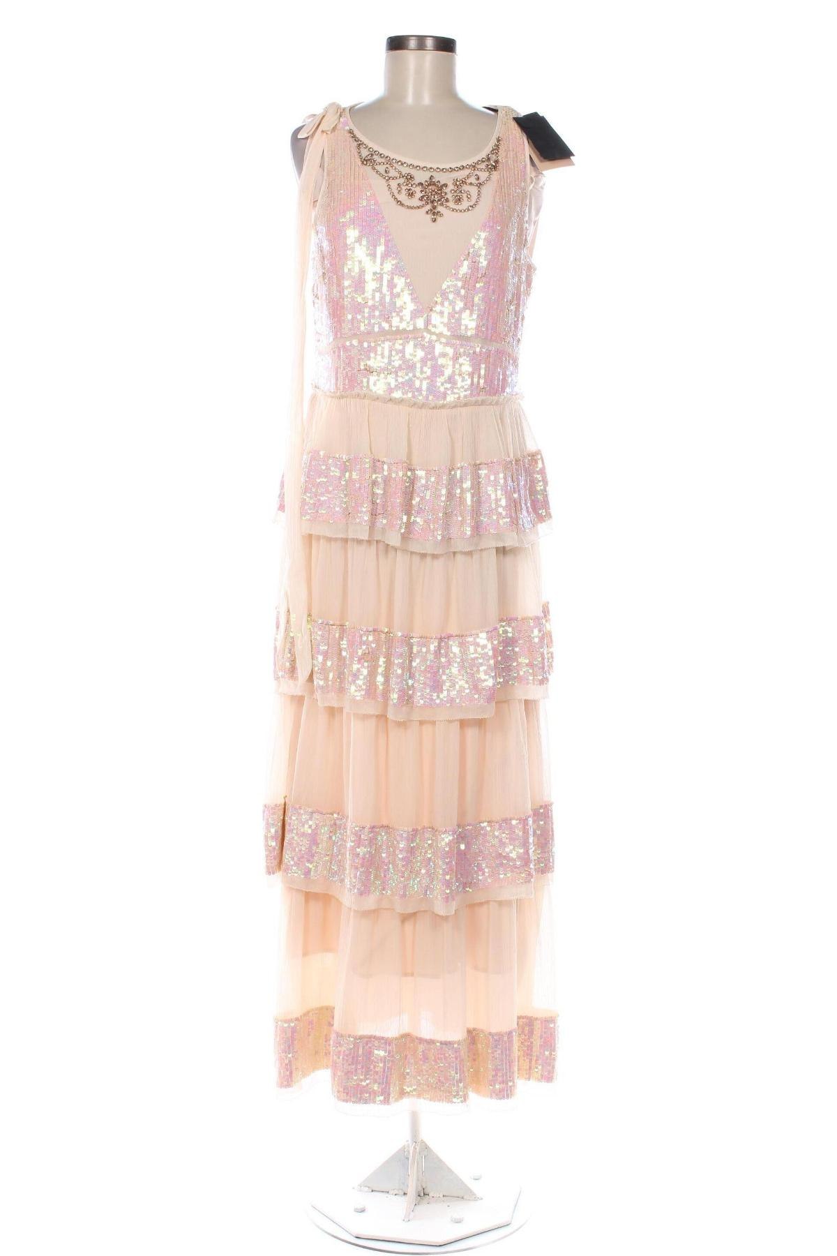 Kleid TWINSET, Größe M, Farbe Beige, Preis 145,44 €