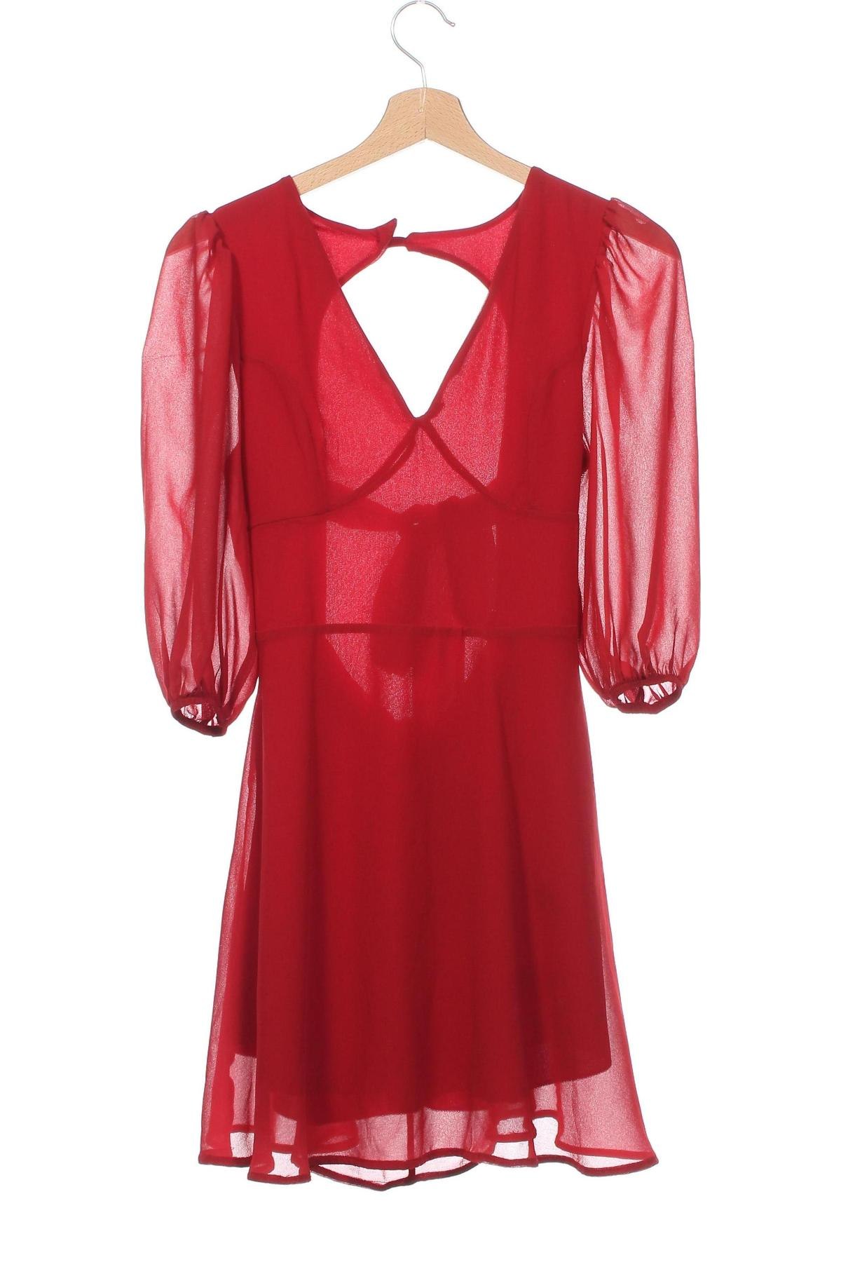 Kleid Trendyol, Größe XS, Farbe Rot, Preis 22,53 €