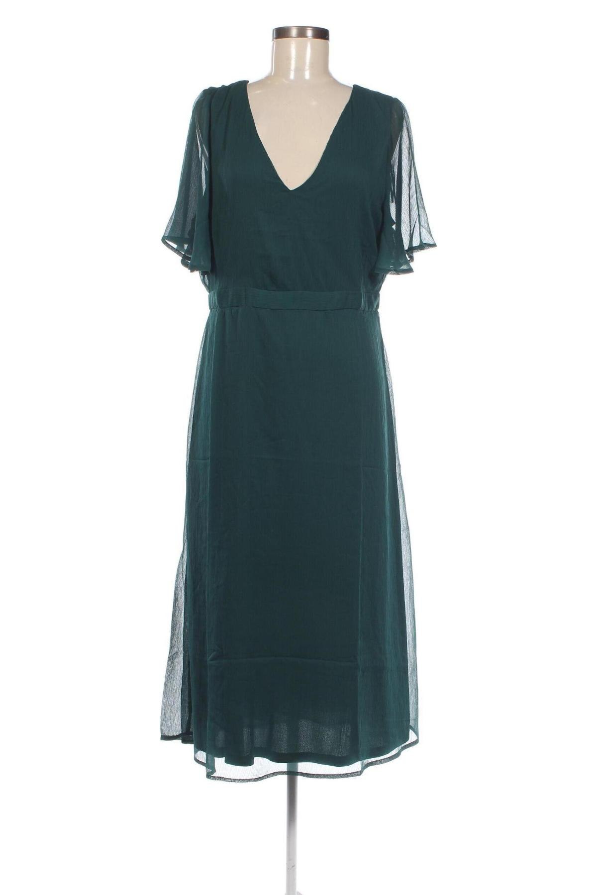 Kleid VILA, Größe XL, Farbe Grün, Preis 39,69 €