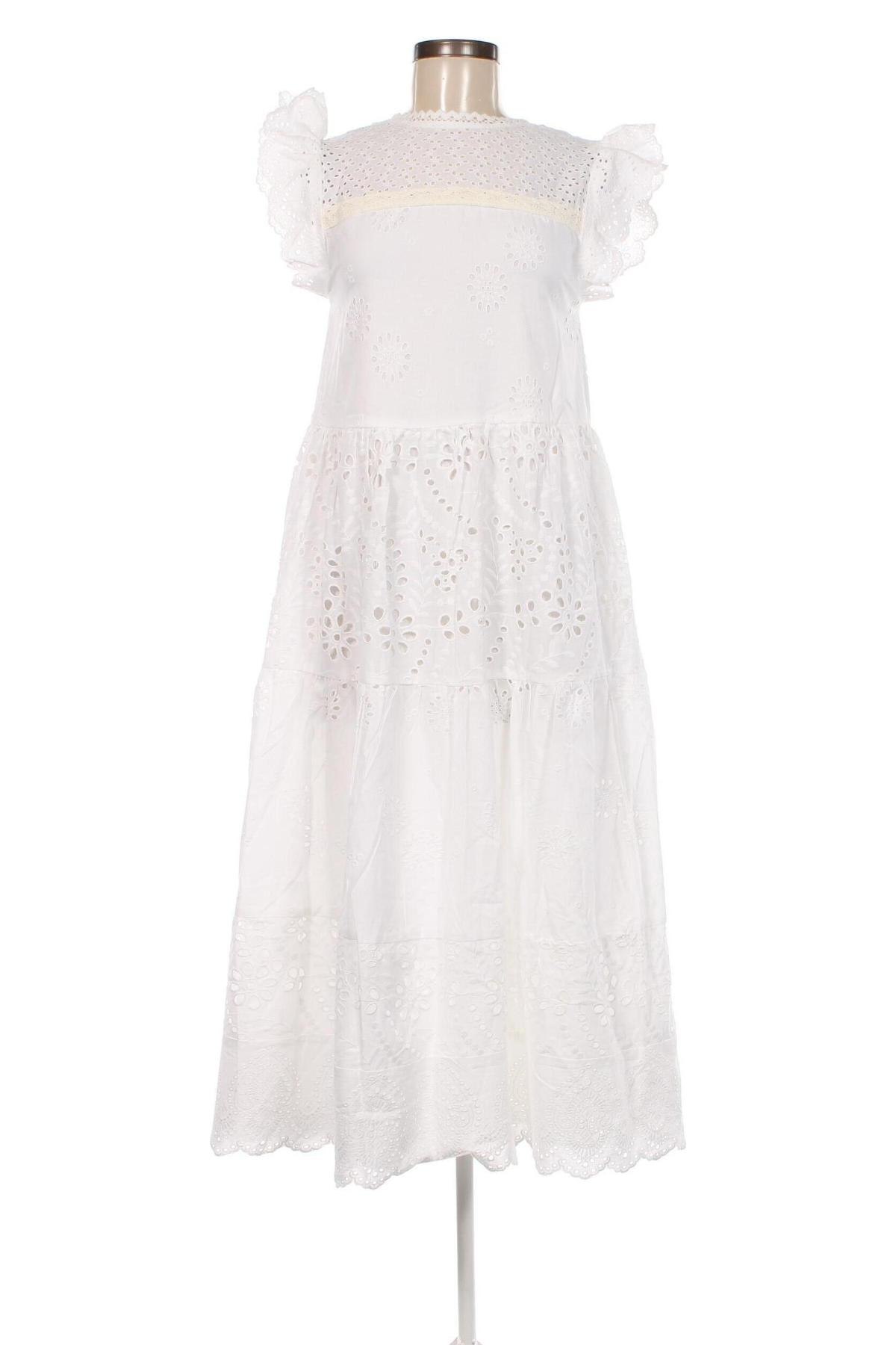 Kleid Warehouse, Größe S, Farbe Weiß, Preis 30,62 €