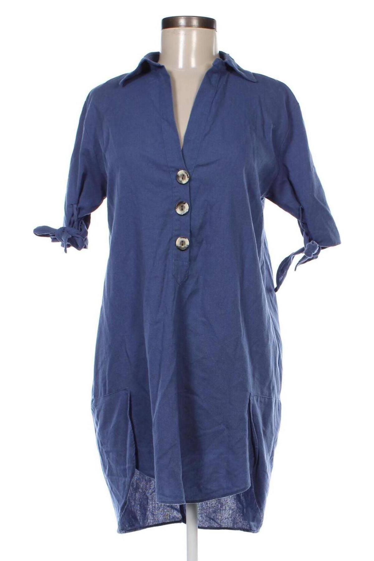 Šaty  Zara, Velikost S, Barva Modrá, Cena  342,00 Kč