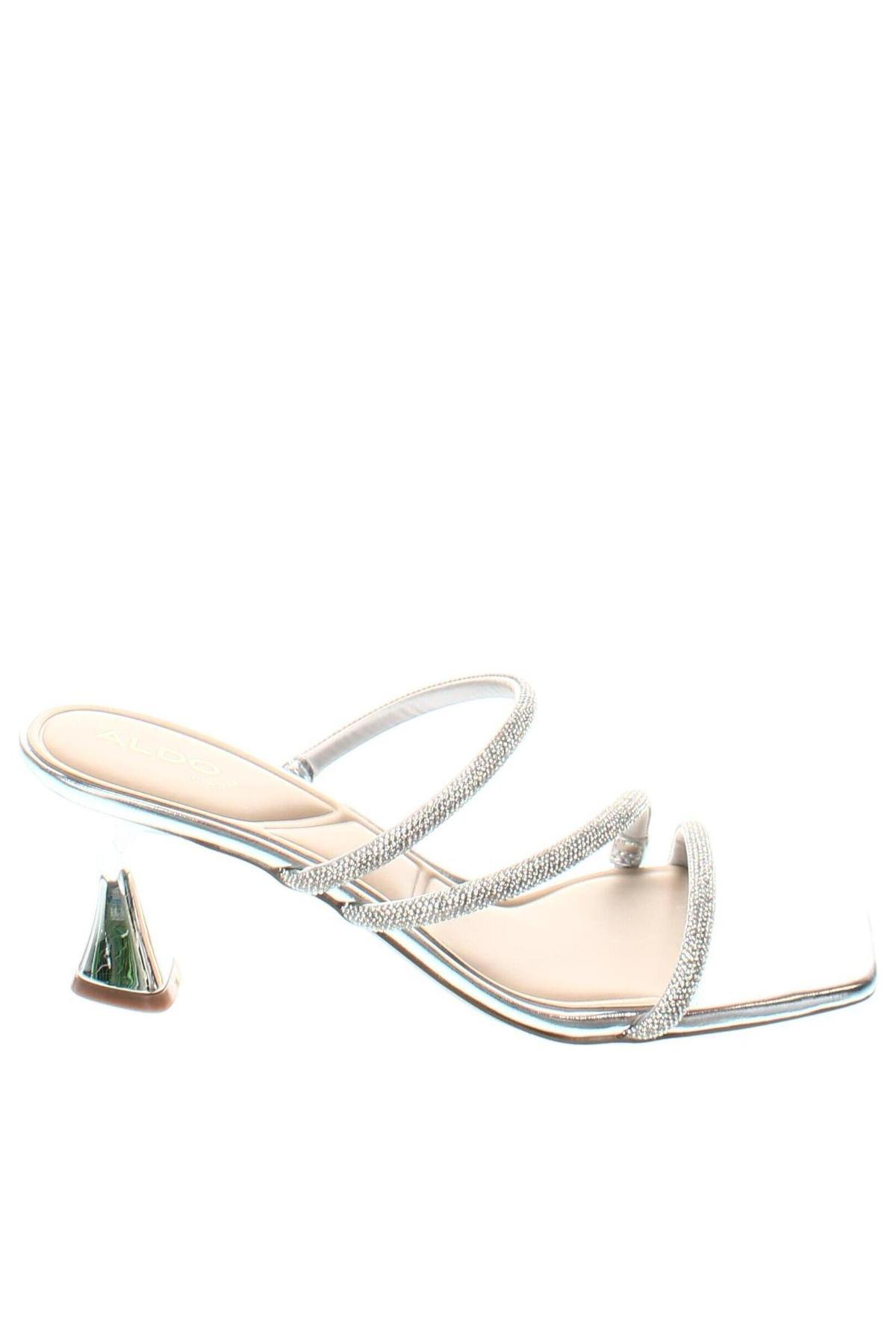 Sandalen Aldo, Größe 39, Farbe Silber, Preis 63,92 €