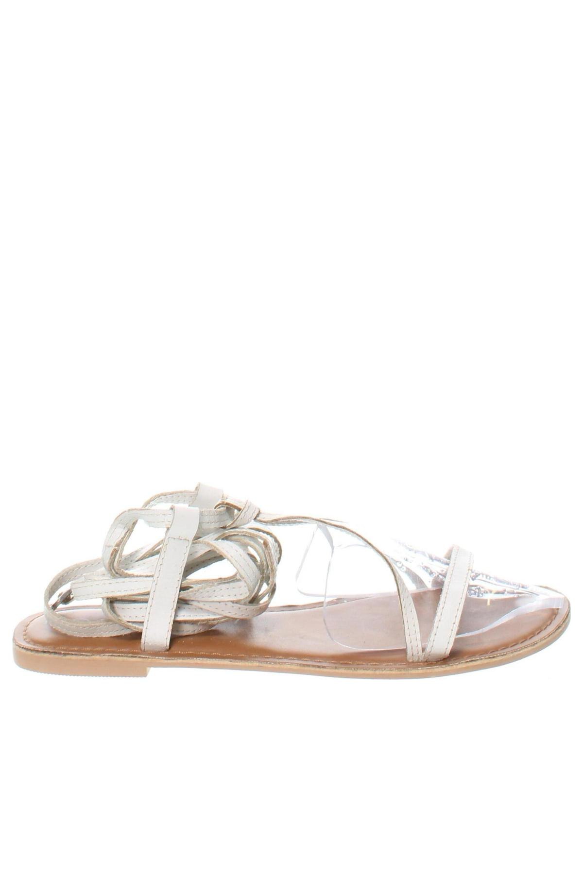 Sandalen Boohoo, Größe 39, Farbe Weiß, Preis € 17,39