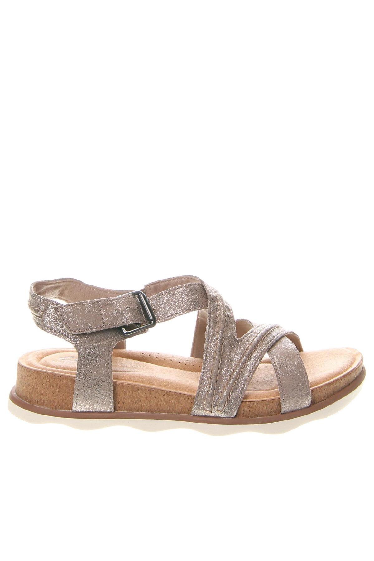 Sandále Clarks, Veľkosť 39, Farba Zlatistá, Cena  104,64 €