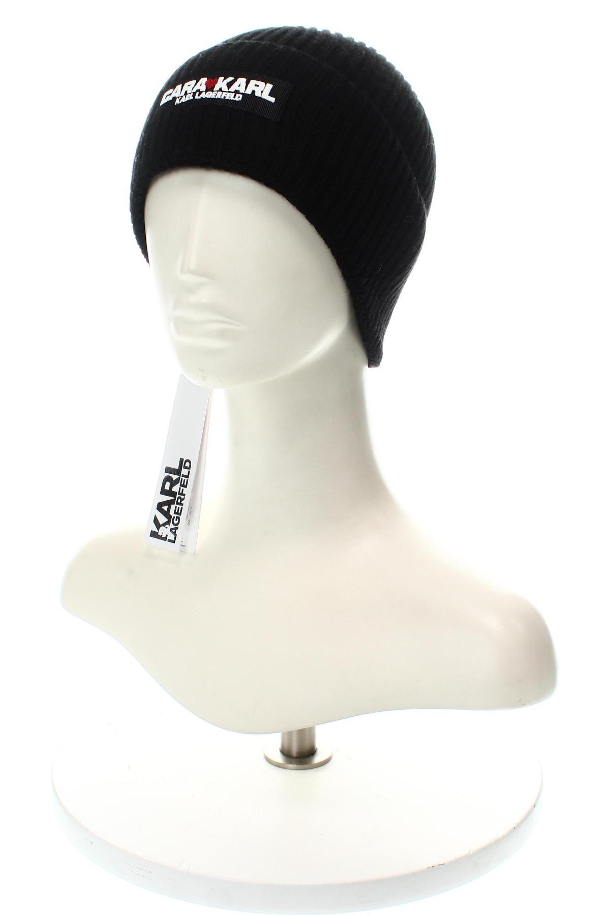 Mütze Karl Lagerfeld, Farbe Schwarz, Preis € 26,99