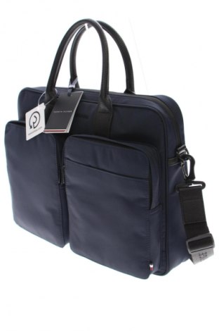 Geantă de laptop Tommy Hilfiger, Culoare Albastru, Preț 493,99 Lei