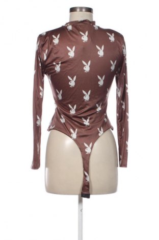 Damska bluzka-body Playboy x Missguided, Rozmiar M, Kolor Kolorowy, Cena 71,26 zł