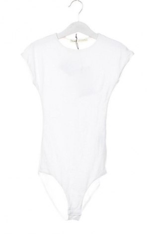 Дамска блуза - боди Pull&Bear, Размер XS, Цвят Бял, Цена 31,99 лв.