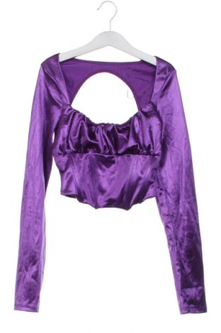 Bluză de femei Bershka, Mărime S, Culoare Mov, Preț 50,00 Lei