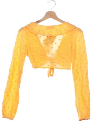 Bluzka damska Bershka, Rozmiar XS, Kolor Żółty, Cena 101,99 zł
