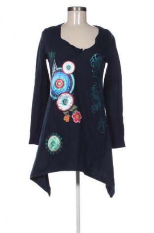 Дамска блуза Desigual, Размер L, Цвят Многоцветен, Цена 48,00 лв.