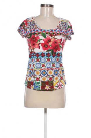 Bluzka damska Desigual, Rozmiar S, Kolor Kolorowy, Cena 85,73 zł