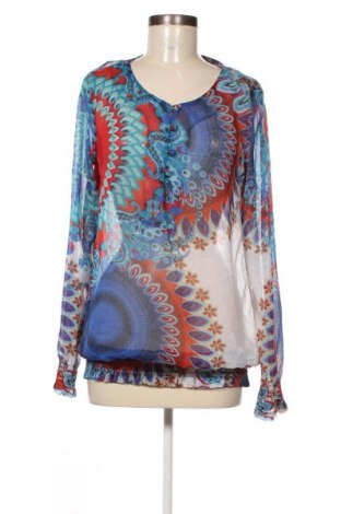 Дамска блуза Desigual, Размер XL, Цвят Многоцветен, Цена 48,99 лв.