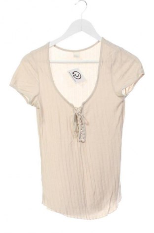Damen Shirt H&M, Größe XS, Farbe Beige, Preis € 10,00
