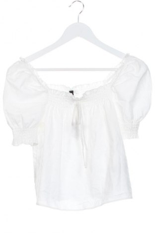 Bluzka damska H&M Divided, Rozmiar XS, Kolor Biały, Cena 43,68 zł