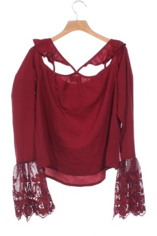 Dámská halenka Kiss The Sky, Velikost XS, Barva Červená, Cena  229,00 Kč