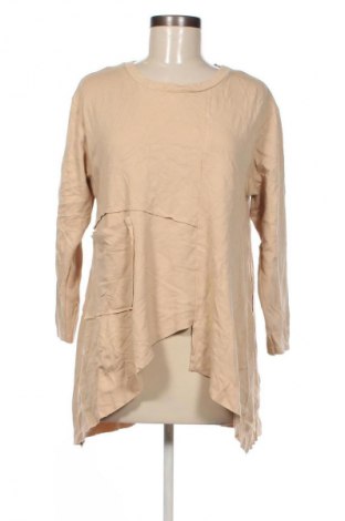 Дамска блуза Made With Love, Размер XL, Цвят Бежов, Цена 19,99 лв.