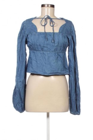 Dámska blúza Missguided, Veľkosť M, Farba Modrá, Cena  4,95 €