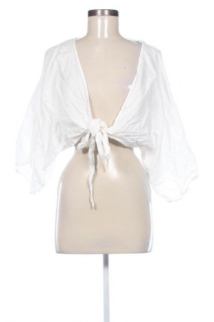 Damen Shirt Pull&Bear, Größe M, Farbe Weiß, Preis € 7,99