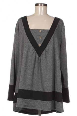 Bluzka damska SHEIN, Rozmiar 3XL, Kolor Szary, Cena 62,99 zł