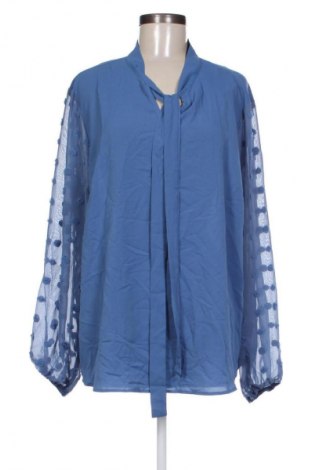 Bluzka damska SHEIN, Rozmiar XXL, Kolor Niebieski, Cena 62,99 zł