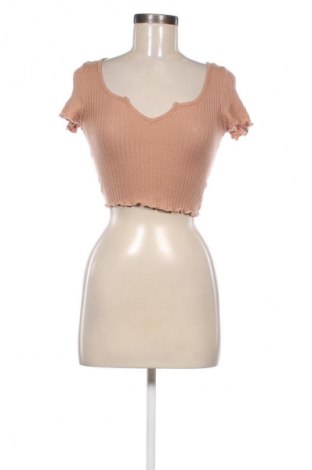 Damen Shirt SHEIN, Größe XS, Farbe Braun, Preis 7,99 €