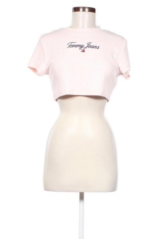 Дамска блуза Tommy Jeans, Размер L, Цвят Розов, Цена 166,25 лв.