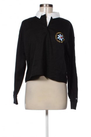 Дамска блуза Tommy Jeans, Размер S, Цвят Черен, Цена 68,00 лв.