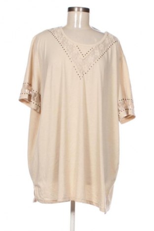 Γυναικεία μπλούζα Unbranded, Μέγεθος 4XL, Χρώμα  Μπέζ, Τιμή 7,99 €