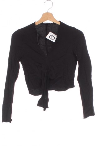 Γυναικεία μπλούζα Zara, Μέγεθος XS, Χρώμα Μαύρο, Τιμή 13,81 €