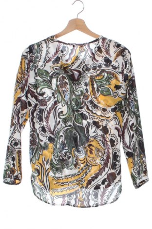 Дамска блуза Zara, Размер XS, Цвят Многоцветен, Цена 27,99 лв.
