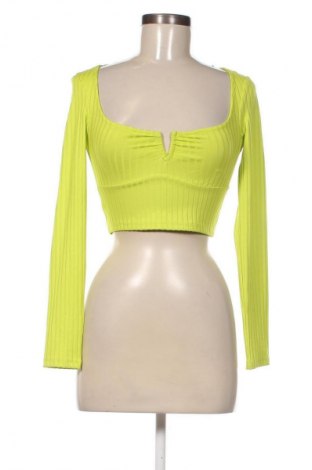 Дамска блуза Zara, Размер S, Цвят Зелен, Цена 12,99 лв.