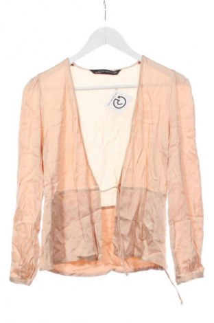 Bluzka damska Zara, Rozmiar XS, Kolor Beżowy, Cena 62,92 zł