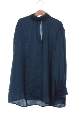 Дамска блуза Zara, Размер XS, Цвят Син, Цена 27,99 лв.